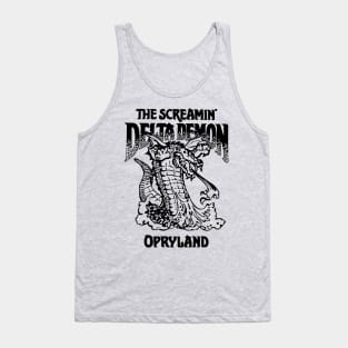 Screamin' Delta Demon (Choose Your Background Color) | Opryland USA | Nashville Tennessee Tank Top